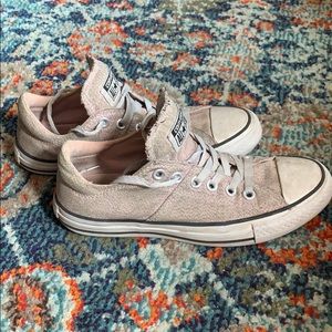 Faded pink converse all stars